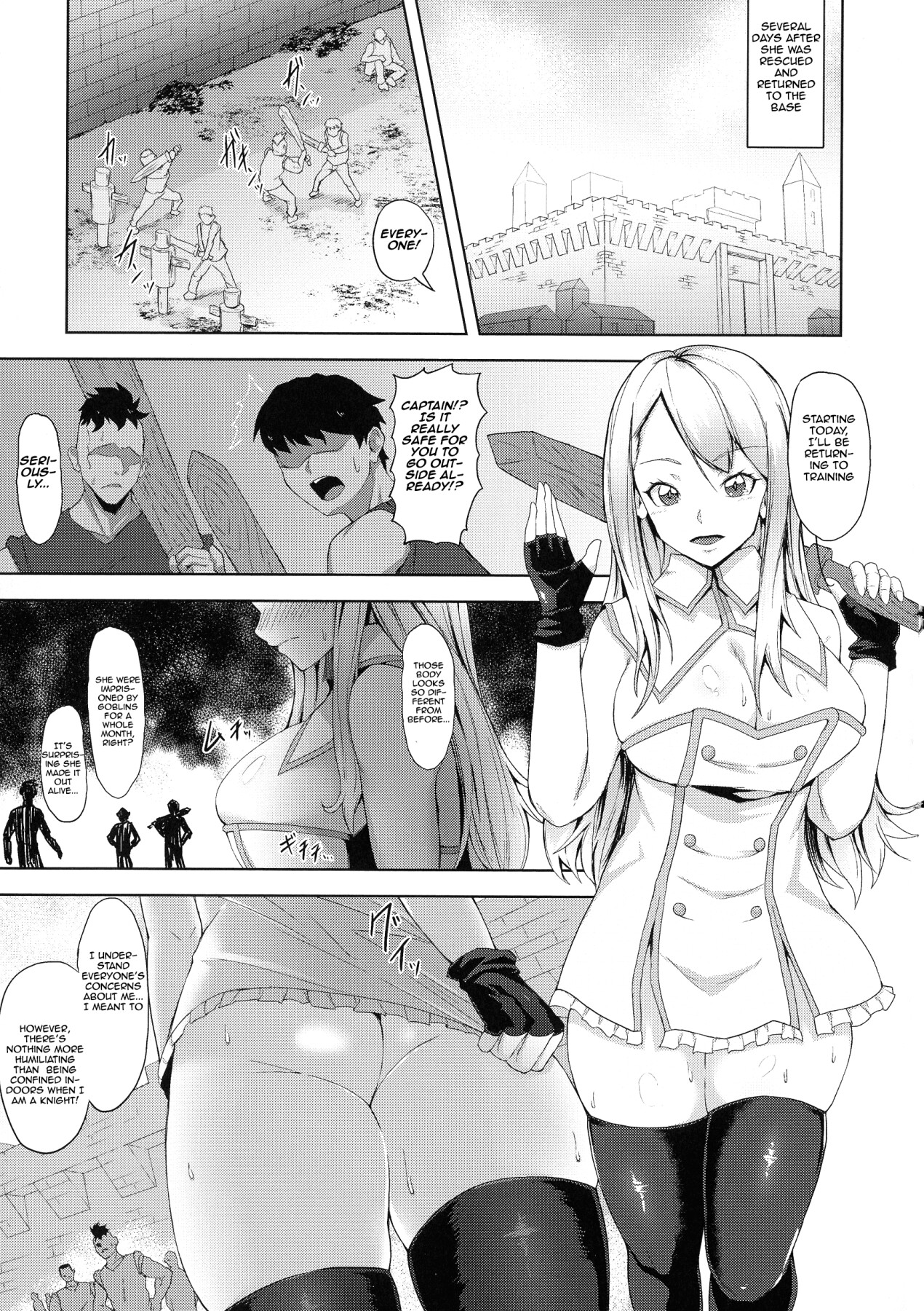 Hentai Manga Comic-A Knight's Proud Oath-Read-5